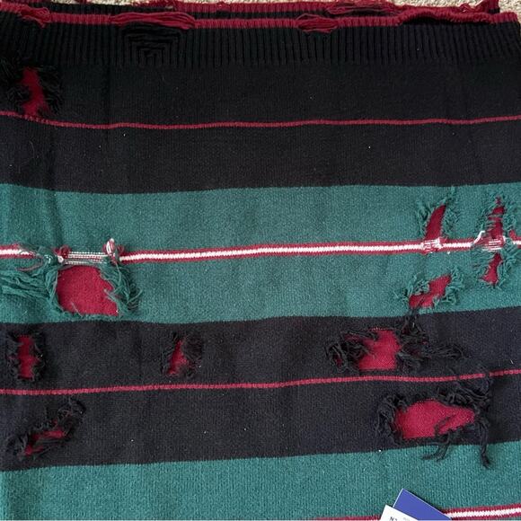 NWT AELFRIC EDEN GREEN BLACK MENS SWEATER SIZE M - Picture 6 of 11